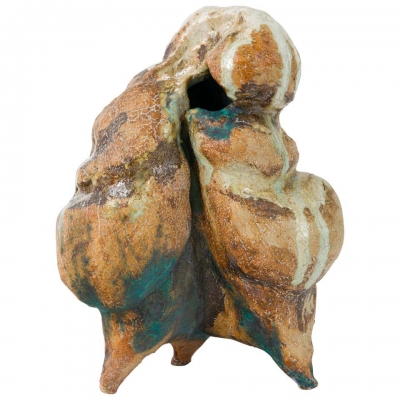 Ceramic Sculptural Vase by Henrik Folsgaard