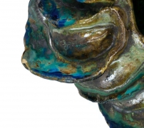 Ceramic Sculptural Vase by Henrik Folsgaard