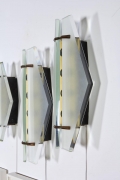Pair of Italian Midcentury Sconces Attributed to Max Ingrand for Fontana Arte