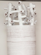 &quot;Vegetalisperimentali&quot; Ceramic Sculpture by Fausto Salvi