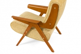 Gianfranco Frattini #831 Lounge Chairs for Cassina