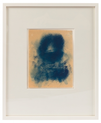 Adja Yunkers "Icon XX" Framed Oil on Paper