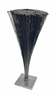 Harry Bertoia Spray Sculpture with Rare Flat Rounded Ends