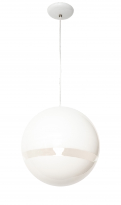 Mazzega Murano Mid-Century Globe Pendant Light